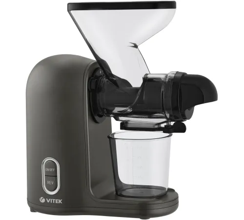 Соковыжималка шнековая Vitek VT-3715 300Вт рез.сок.:280мл. черный/черный Соковыжималка шнековая Vitek VT-3715 300Вт рез.сок.:280мл. черный/черный
