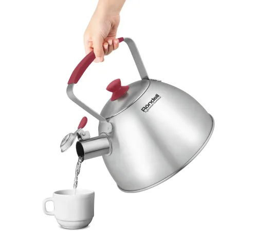 Чайник металлический Rondell Savvy RDS-1826 2.5л. стальной