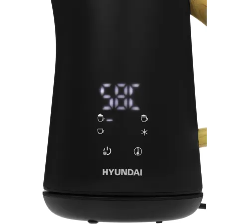 Капучинатор Hyundai HMF-P900 500мл черный/коричневый