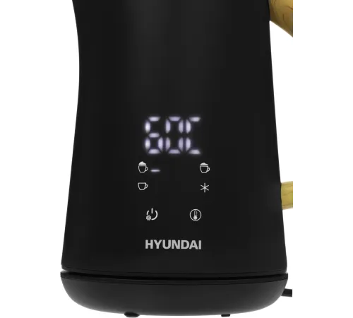 Капучинатор Hyundai HMF-P900 500мл черный/коричневый