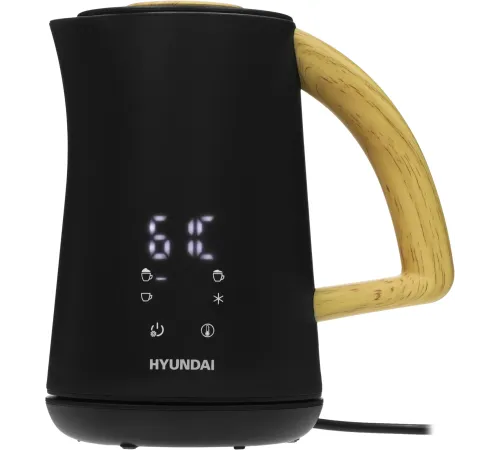 Капучинатор Hyundai HMF-P900 500мл черный/коричневый