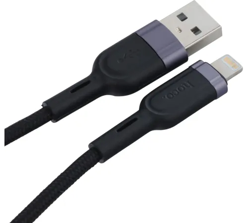 Кабель Hoco U117 IP(01481) 1м черный
