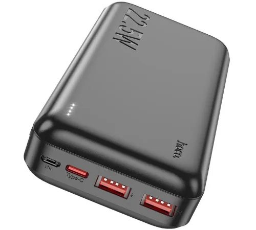 Мобильный аккумулятор Hoco J101A Astute 20000mAh 22.5W 3A черный (82496)