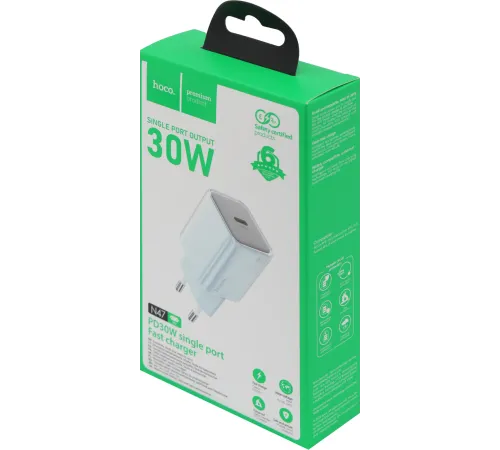 Сетевое зар./устр. Hoco N47 Glorious 30W 3A (PD) (PD30W 35370)