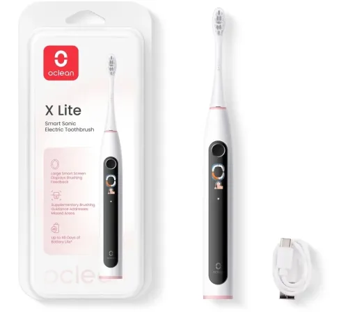 Зубная щетка электрическая Oclean X Lite (N1801) серый Зубная щетка электрическая Oclean X Lite (N1801) серый