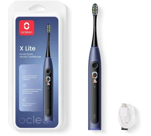 Зубная щетка электрическая Oclean X Lite (N1801) синий Зубная щетка электрическая Oclean X Lite (N1801) синий