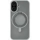 Чехол (клип-кейс) uBear для Apple iPhone 16 Clip 360 with MagSafe серый (CS438GR61RG-I24M)