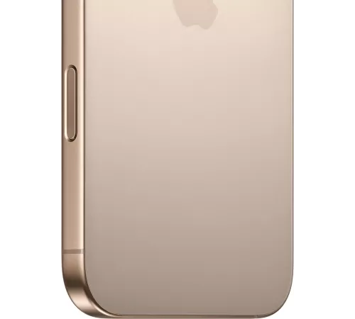 Смартфон Apple A3295 iPhone 16 Pro Max 256Gb бежевый титан моноблок 3G 4G 1Sim 6.9" 1320x2868 iOS 18 48Mpix 802.11 a/b/g/n/ac/ax/be NFC GPS Protect