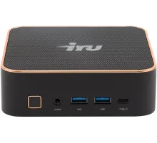 Неттоп IRU Tactio 525 Ryzen 5 6600H (3.3) 16Gb SSD512Gb 660M Windows 11 Pro GbitEth WiFi BT черный (2057781)