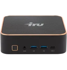 Неттоп IRU Tactio 525 Ryzen 5 6600H (3.3) 16Gb SSD512Gb 660M Windows 11 Pro GbitEth WiFi BT черный (2057781)