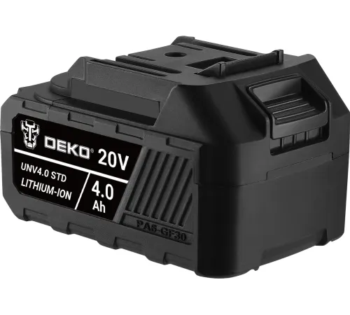 Батарея аккумуляторная Deko UNV4.0 STD 20В 4Ач Li-Ion (063-4494) Батарея аккумуляторная Deko UNV4.0 STD 20В 4Ач Li-Ion (063-4494)