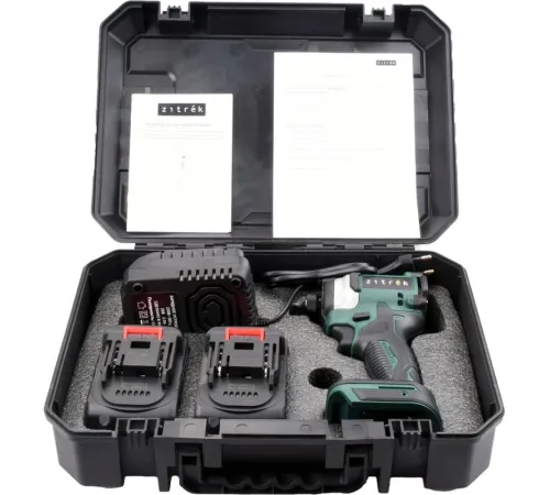 Винтоверт Zitrek DKIS20 PRO 20Вт аккум. патрон:шестигр.1/4" (кейс в комплекте) (085-1018) Винтоверт Zitrek DKIS20 PRO 20Вт аккум. патрон:шестигр.1/4" (кейс в комплекте) (085-1018)