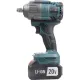 Гайковерт Zitrek Crusher 20 PRO аккум. патрон:квад.1/2" (кейс в комплекте) (085-1020)