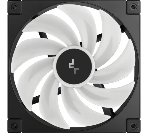 Вентилятор Deepcool FD14 ARGB 140x140x25mm черный 4-pin 25.6dB 209gr Ret (R-FD14-BKAPN1-G)