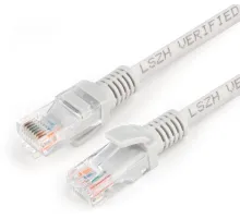 Патч-корд Premier PP31-5MLSZH 1Гбит/с UTP 4 пары cat.5E CCA molded 5м серый RJ-45 (m)-RJ-45 (m) (PP31-5M-LSZH)