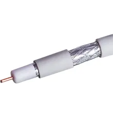 Кабель коаксиальный NetOn CCS 109L RG-6 PVC внутренний 100м желтый