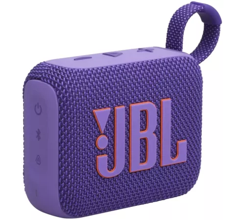 Колонка порт. JBL GO 4 фиолетовый 4.2W 1.0 BT 850mAh (JBLGO4PUR)