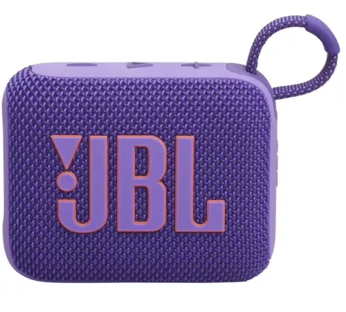 Колонка порт. JBL GO 4 фиолетовый 4.2W 1.0 BT 850mAh (JBLGO4PUR)
