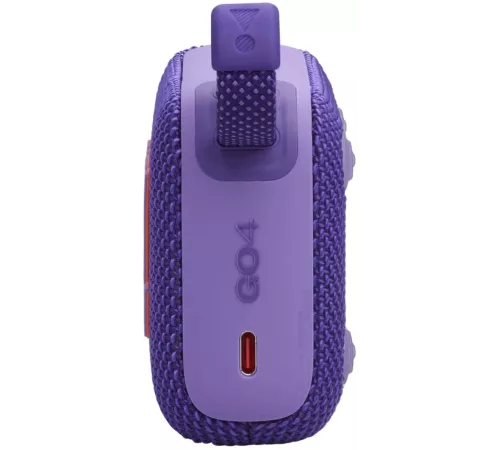 Колонка порт. JBL GO 4 фиолетовый 4.2W 1.0 BT 850mAh (JBLGO4PUR)