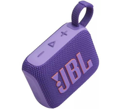 Колонка порт. JBL GO 4 фиолетовый 4.2W 1.0 BT 850mAh (JBLGO4PUR)