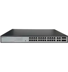 ORIGO OS2328P/360W/A1A Настраиваемый L2 PoE-коммутатор 24x1000Base-T PoE+, 4xCombo 1000Base-T/SFP, PoE-бюджет 360 Вт