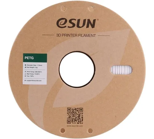 Пластик для принтера 3D Esun PETG175SW1 PETG d1.75мм 1кг 1цв. Пластик для принтера 3D Esun PETG175SW1 PETG d1.75мм 1кг 1цв.