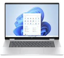 Ноутбук HP Envy x360 16-ac0009ci Core Ultra 7 155U 16Gb SSD512Gb Intel Graphics 16" IPS Touch WUXGA (1920x1200) Windows 11 Home silver WiFi BT Cam (B09JNEA)