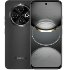 Смартфон Tecno Spark 30C 128Gb 4Gb черный моноблок 3G 4G 2Sim 6.67" 720x1600 Android 13 50Mpix 802.11 a/b/g/n/ac NFC GPS GSM900/1800 GSM1900 TouchSc Protect VidConf FM microSD max1024Gb