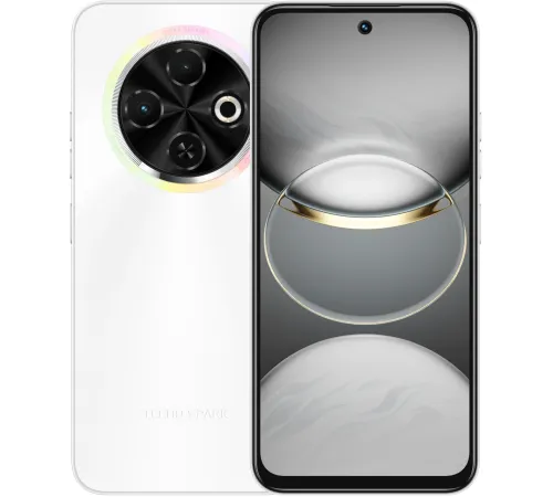 Смартфон Tecno Spark 30C 128Gb 6Gb белый моноблок 3G 4G 6.67" 720x1600 Android 14 48Mpix 802.11 a/b/g/n/ac NFC GPS GSM900/1800 TouchSc Protect Смартфон Tecno Spark 30C 128Gb 6Gb белый моноблок 3G 4G 6.67" 720x1600 Android 14 48Mpix 802.11 a/b/g/n/ac NFC GPS GSM900/1800 TouchSc Protect