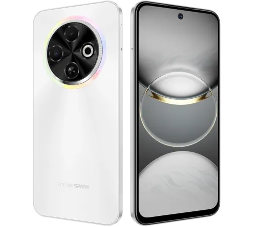Смартфон Tecno Spark 30C 128Gb 6Gb белый моноблок 3G 4G 6.67" 720x1600 Android 14 48Mpix 802.11 a/b/g/n/ac NFC GPS GSM900/1800 TouchSc Protect Смартфон Tecno Spark 30C 128Gb 6Gb белый моноблок 3G 4G 6.67" 720x1600 Android 14 48Mpix 802.11 a/b/g/n/ac NFC GPS GSM900/1800 TouchSc Protect