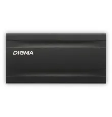 Накопитель SSD Digma USB3.2 Gen2x2 4TB DGSM8004T2MGG MEGA X 1.8" темно-серый