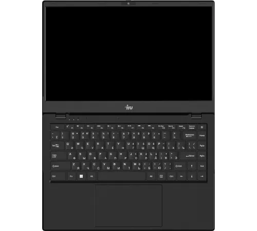 Ноутбук IRU Planio 14ING N100 8Gb SSD512Gb Intel Iris Xe graphics 14" IPS FHD (1920x1080) Free DOS black 6000mAh (2058899)