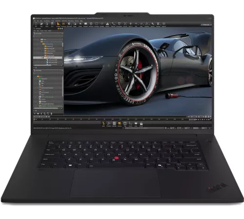 Ноутбук Lenovo ThinkPad P1 G7 Core Ultra 7 155H 32Gb SSD1Tb NVIDIA GeForce RTX4060 8Gb 16" IPS WQXGA (2560x1600) Windows 11 Pro black WiFi BT Cam (21KWS60D00)
