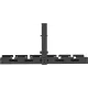 Кабель-канал Cactus CS-CM-400-1BK для столов 40x12.9x19см черный