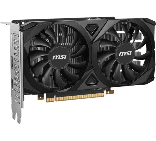 Видеокарта MSI PCI-E 4.0 RTX 3050 VENTUS 2X E 6G OC NVIDIA GeForce RTX 3050 6Gb 96bit GDDR6 1492/14000 HDMIx2 DPx1 HDCP Ret