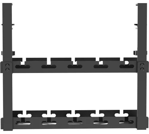 Кабель-канал Cactus CS-CM-400-2BK для столов 40x13.4x34.2см черный