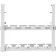 Кабель-канал Cactus CS-CM-400-2WT для столов 40x13.4x34.2см белый