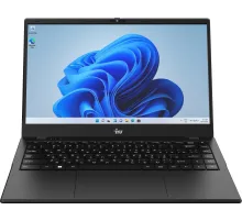Ноутбук IRU Planio 14ING N100 8Gb SSD256Gb Intel Iris Xe graphics 14" IPS FHD (1920x1080) Windows 11 Professional black 6000mAh (2059098)