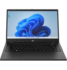 Ноутбук IRU Planio 14ING N100 8Gb SSD256Gb Intel Iris Xe graphics 14" IPS FHD (1920x1080) Windows 11 Professional black 6000mAh (2059098)
