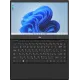 Ноутбук IRU Planio 14ING N100 8Gb SSD512Gb Intel Iris Xe graphics 14" IPS FHD (1920x1080) Windows 11 black 6000mAh (2059101)