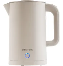 Чайник электрический Galaxy Line GL 0362 1.7л. 2200Вт бежевый корпус: пластик (7010103627)