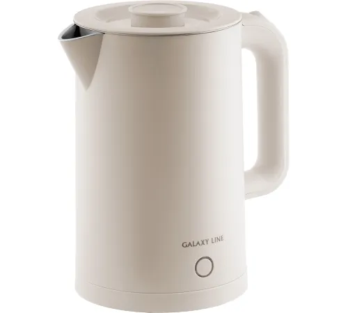 Чайник электрический Galaxy Line GL 0362 1.7л. 2200Вт бежевый корпус: пластик (7010103627)