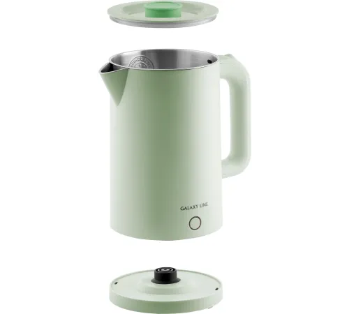 Чайник электрический Galaxy Line GL 0362 1.7л. 2200Вт фисташковый корпус: пластик (7010103626)