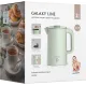 Чайник электрический Galaxy Line GL 0362 1.7л. 2200Вт фисташковый корпус: пластик (7010103626)