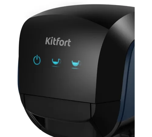 Кофемашина Kitfort КТ-7462 1450Вт синий/черный
