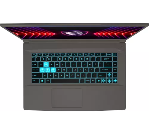 Ноутбук MSI Thin 15 B12UC-2632XRU Core i5 12450H 16Gb SSD512Gb NVIDIA GeForce RTX 3050 4Gb 15.6" IPS FHD (1920x1080) Free DOS grey WiFi BT Cam (9S7-16R831-2632)