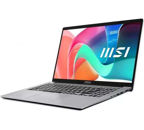Ноутбук MSI Modern 15 F13MG-087XRU Core i5 1335U 16Gb SSD1Tb Intel Iris Xe graphics 15.6" IPS FHD (1920x1080) Free DOS silver WiFi BT Cam (9S7-15S122-087)