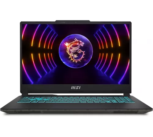 Ноутбук MSI Cyborg 15 A13VF-1615XRU Core i7 13620H 32Gb SSD512Gb NVIDIA GeForce RTX4060 8Gb 15.6" IPS FHD (1920x1080) Free DOS black WiFi BT Cam (9S7-15K111-1615)