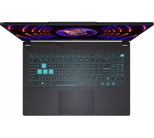 Ноутбук MSI Cyborg 15 A13VF-1615XRU Core i7 13620H 32Gb SSD512Gb NVIDIA GeForce RTX4060 8Gb 15.6" IPS FHD (1920x1080) Free DOS black WiFi BT Cam (9S7-15K111-1615)