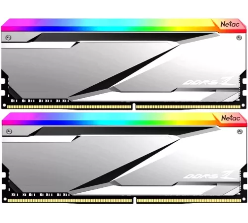 Память DDR5 2x16GB 6400MHz Netac NTZED5P64DP-32S Z RTL PC5-51200 CL32 DIMM ECC 288-pin 1.35В kit Ret